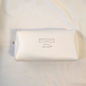 THE WHITE COMPANY LONDON for British Airways Business Class Cosmetic Bag White